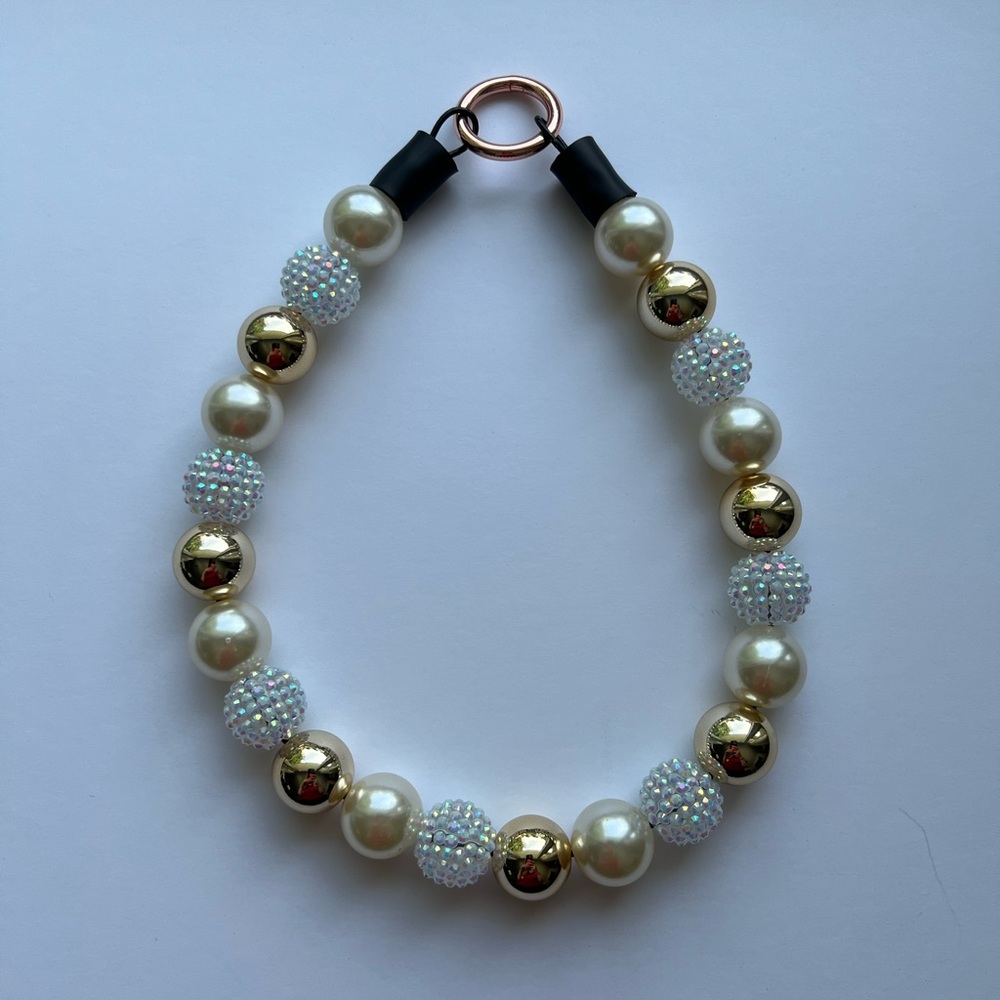 18” dog necklace - collar-style slip-on Hypnotic Dog Co necklace - Picture 3 of 3